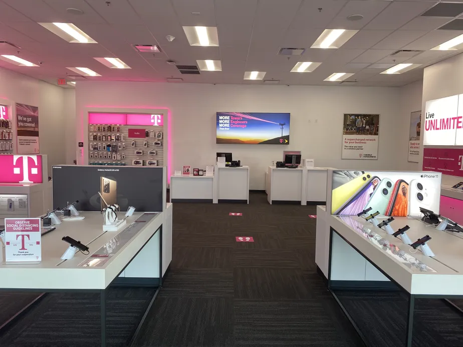 Interior photo of T-Mobile Store at Delta Shores Cir S & N Retail Dr, Sacramento, CA