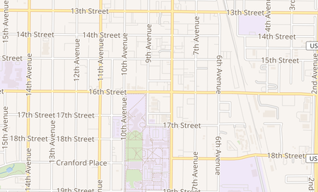 map of 820 16Th Street Greeley, CO 80631