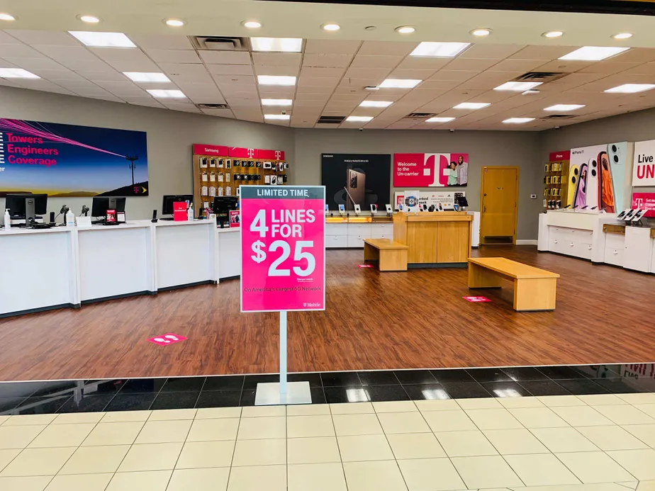 Interior photo of T-Mobile Store at Treasure Coast Square 5, Jensen Beach, FL