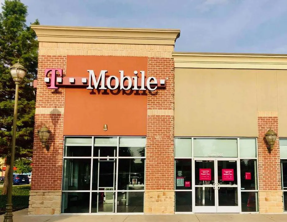 Exterior photo of T-Mobile store at Hwy 121 & Glade Rd, Euless, TX