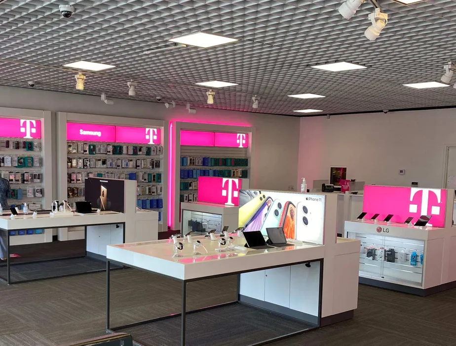 Interior photo of T-Mobile Store at Holden Rd & Boulevard St, Greensboro, NC
