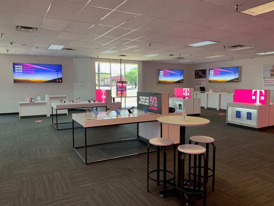 Interior photo of T-Mobile Store at N Mesa St & Remcon Cir, El Paso, TX