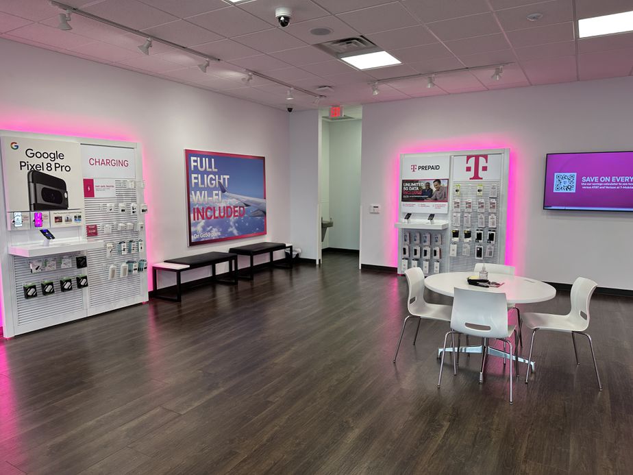 Interior photo of T-Mobile Store at N 14th Ave & Soule St, Dodge City, KS