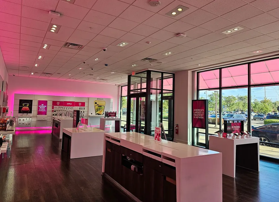 Interior photo of T-Mobile Store at Liberty Center, Liberty Township, OH