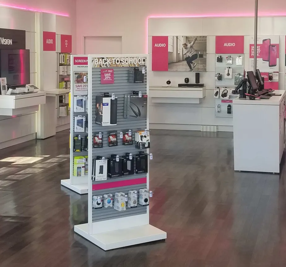 Interior photo of T-Mobile Store at Route 59 & Vertin 2, Shorewood, IL