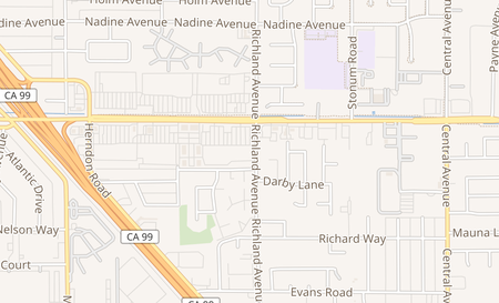 map of 1650 E Hatch Rd Modesto, CA 95351