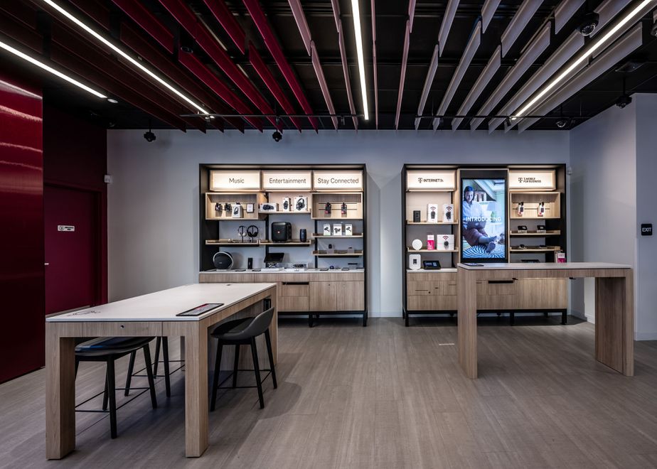 Interior photo of T-Mobile Store at SE 272nd & SE 172nd, Covington, WA