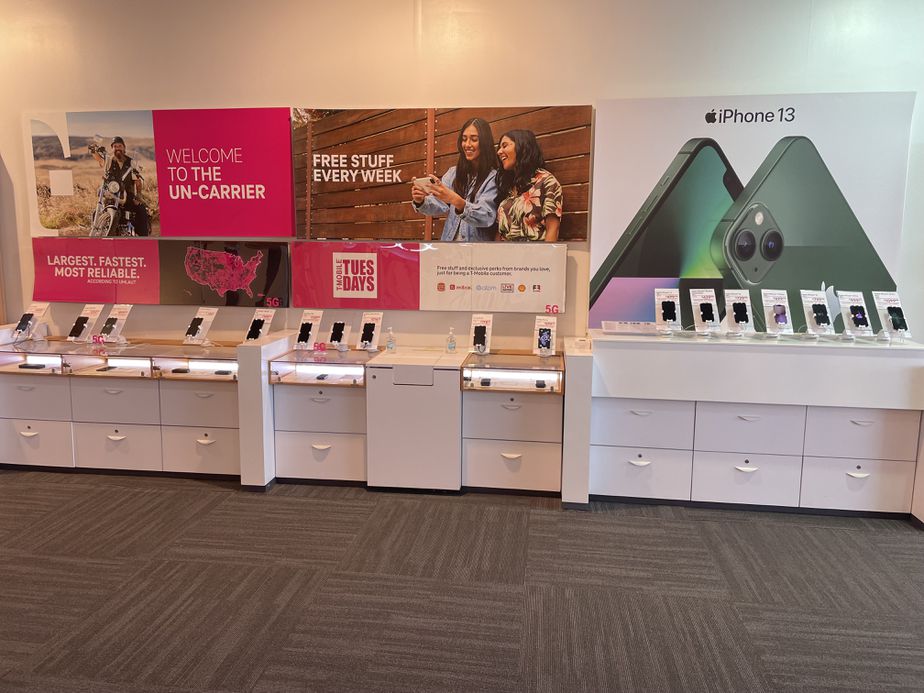 Interior photo of T-Mobile Store at Route 211 & Bert Crawford, Middletown, NY