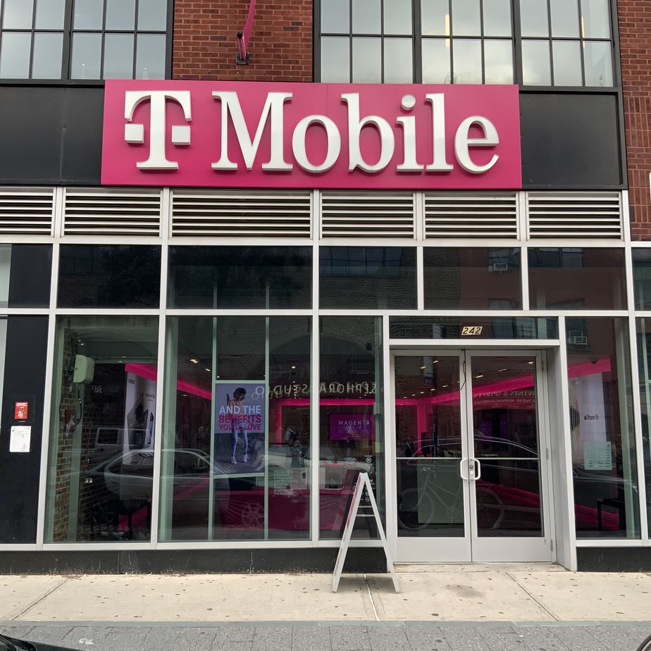 Exterior photo of T-Mobile Store at Bedford & 4th, Brooklyn, NY