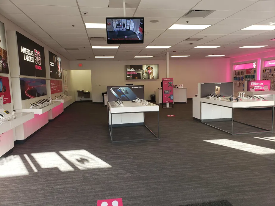 Interior photo of T-Mobile Store at Northwest Hwy & Cog Cir, Crystal Lake, IL