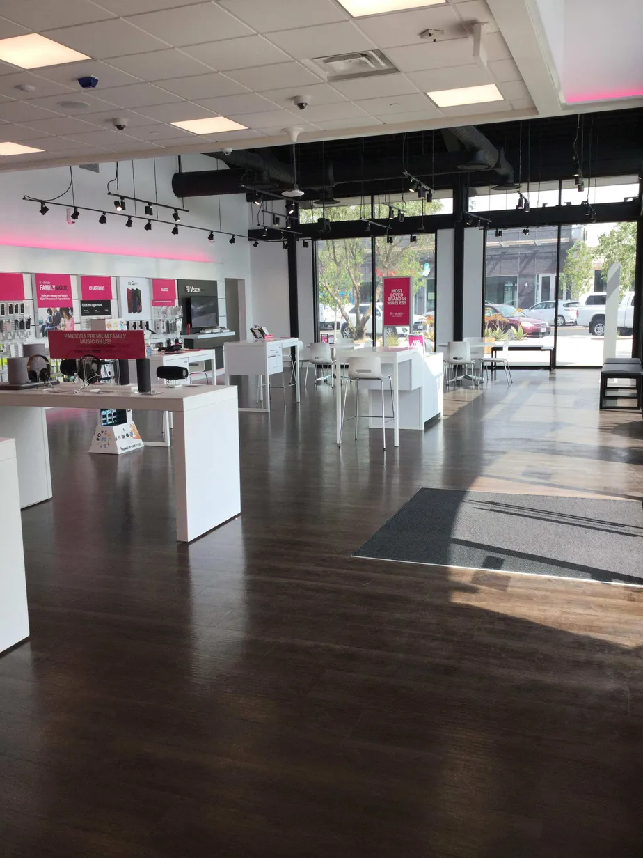 Interior photo of T-Mobile Store at Lakewood & Carson, Long Beach, CA