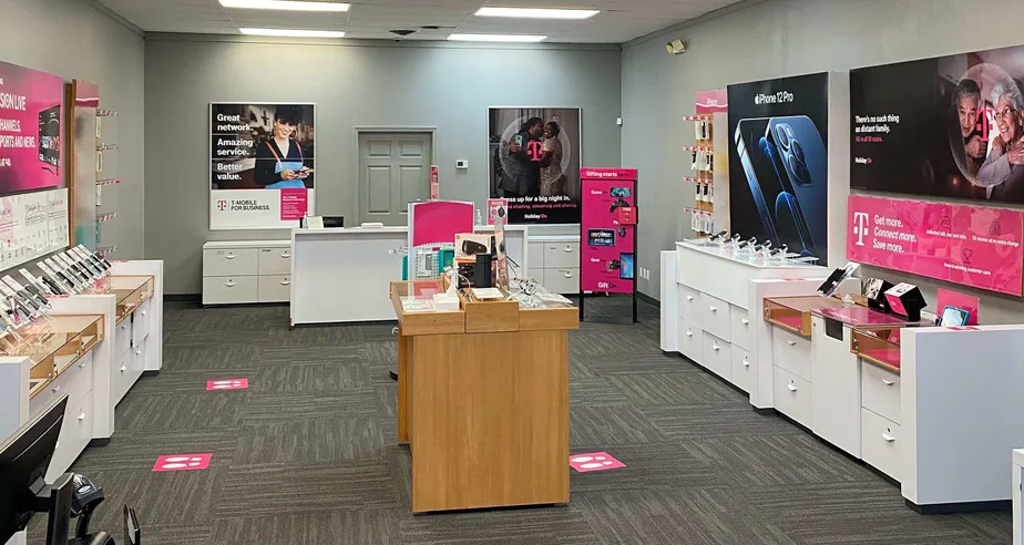 Interior photo of T-Mobile Store at W North St & N Lima Rd, Kendallville, IN