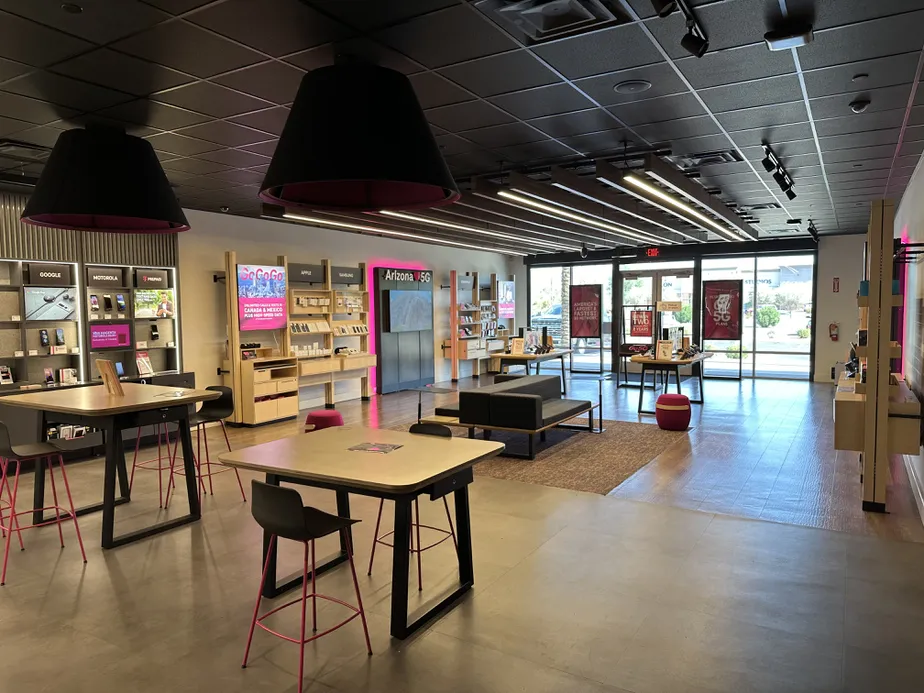  Interior photo of T-Mobile Store at Chandler & 101, Chandler, AZ 