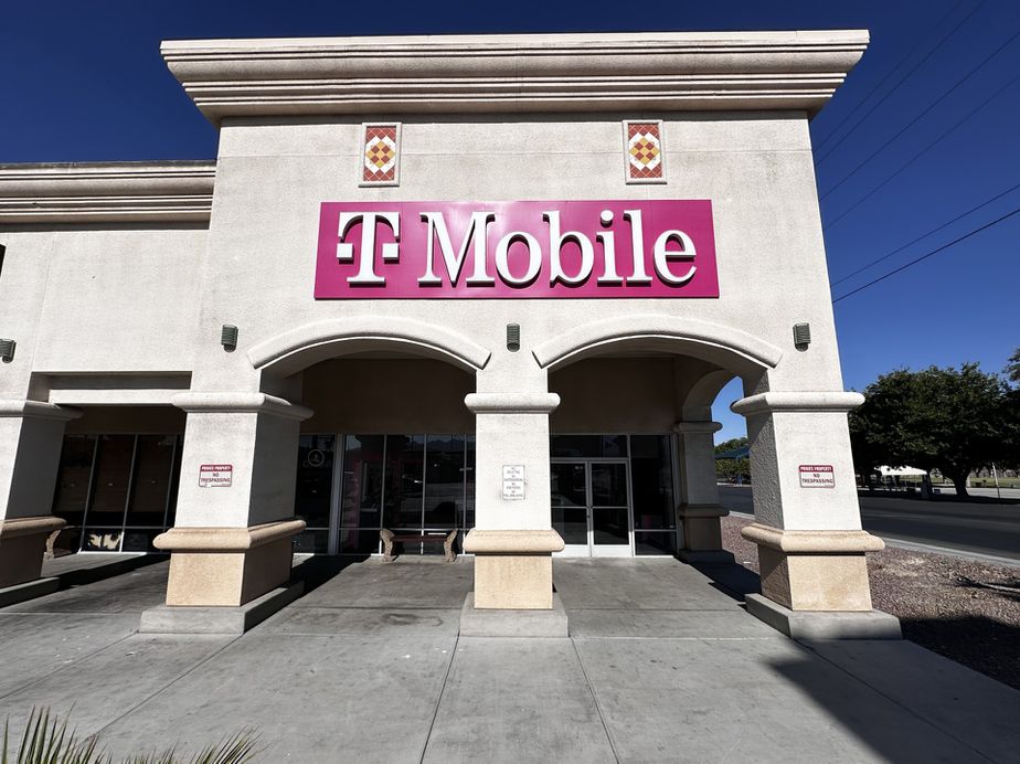 Exterior photo of T-Mobile Store at Nevada & Basin, Pahrump, NV