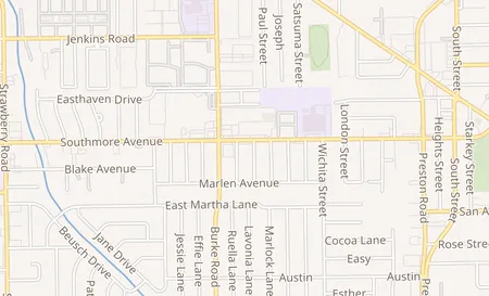 map of 2222 Southmore Ave 150 Pasadena, TX 77502
