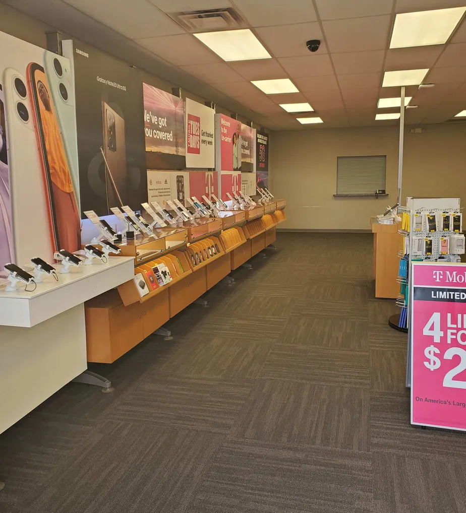 Interior photo of T-Mobile Store at 32nd St & Indiana Ave, Joplin, MO