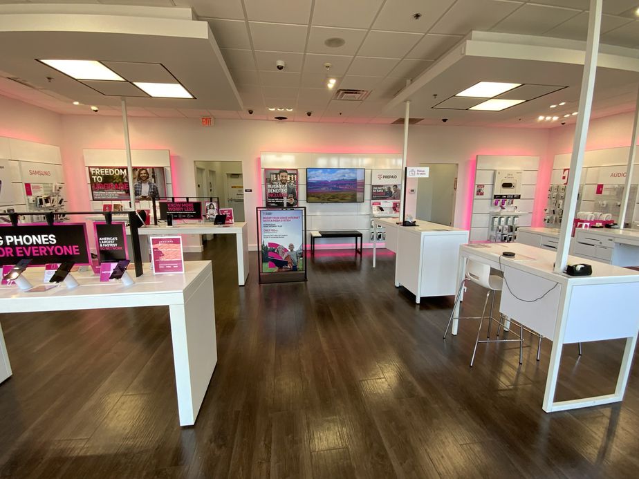 Interior photo of T-Mobile Store at Jamboree & Irvine, Irvine, CA