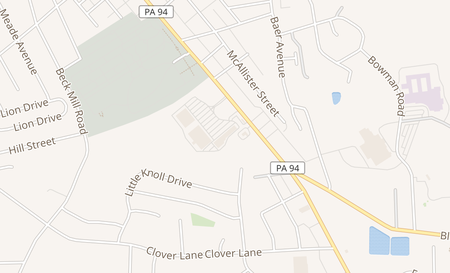 map of 805 Baltimore St Suite 237 Hanover, PA 17331
