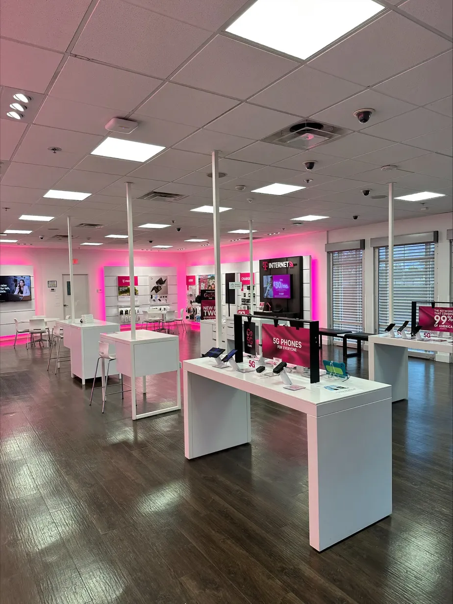 Interior photo of T-Mobile Store at Coastal Grand Crossing, Myrtle Beach, SC