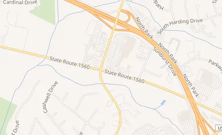 map of 2605 Royall Ave Goldsboro, NC 27534