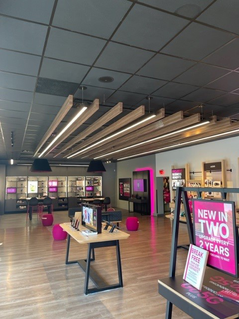 Interior photo of T-Mobile Store at Johnson Dr & Birch St, Mission, KS