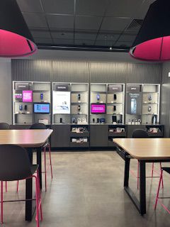 Interior photo of T-Mobile Store at Shoppes at Blackstone Valley, Millbury, MA