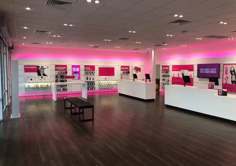 Interior photo of T-Mobile Store at I10 & Paseo Del Norte, El Paso, TX