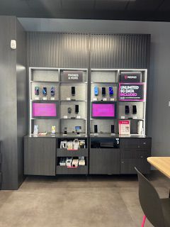 Interior photo of T-Mobile Store at Shoppes at Blackstone Valley, Millbury, MA