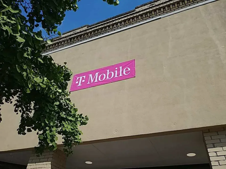 Exterior photo of T-Mobile store at Bergenline Ave & 58th St, West New York, NJ