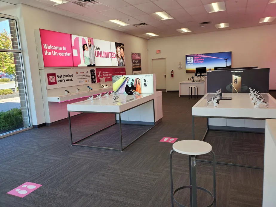 Interior photo of T-Mobile Store at Red Bank Rd & Forest Hill Ln, Cincinnati, OH