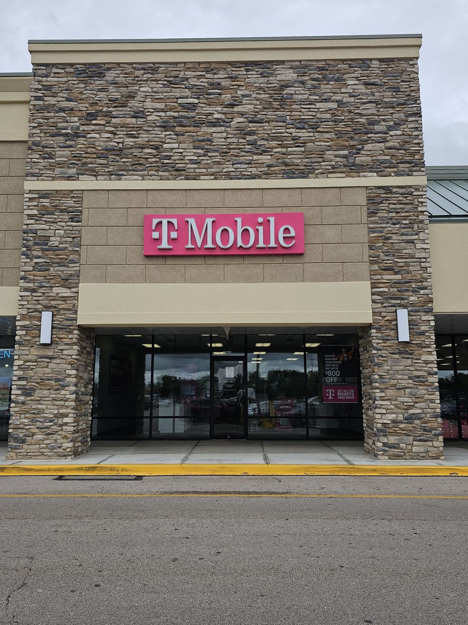 Exterior photo of T-Mobile Store at Michigan St & N Vandemark Rd, Sidney, OH