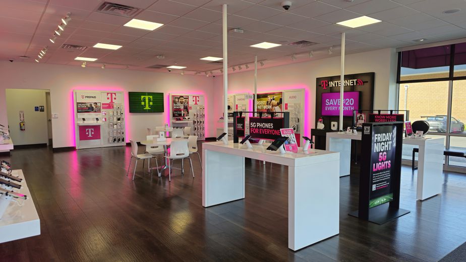 Interior photo of T-Mobile Store at Rock Ridge Dr & Hwy 169, Mountain Iron, MN