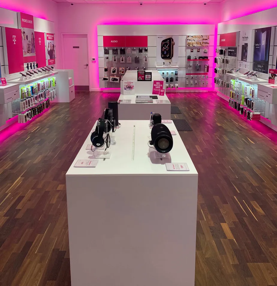 Interior photo of T-Mobile Store at Concord Mills Mall 7, Concord, NC