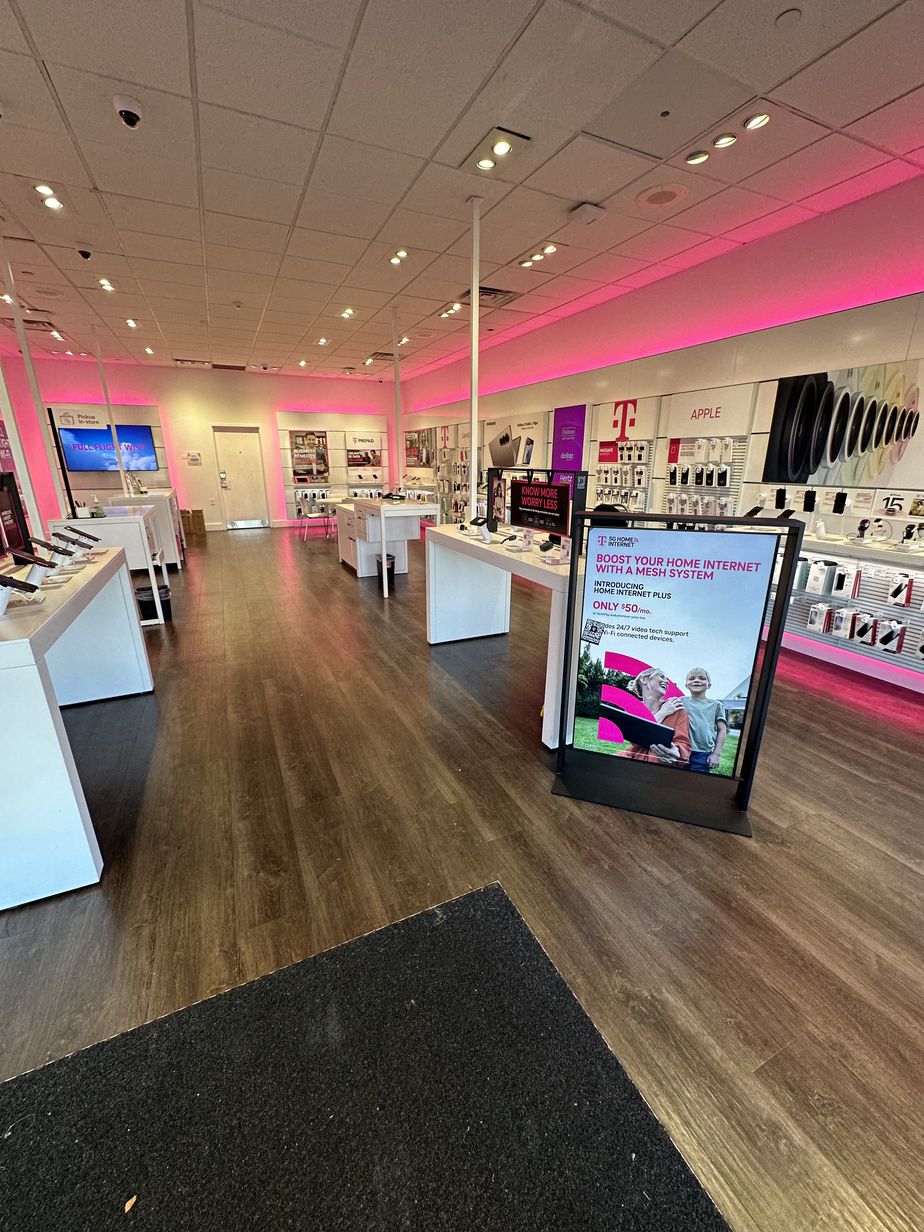 Interior photo of T-Mobile Store at Highland Park, Saint Paul, MN