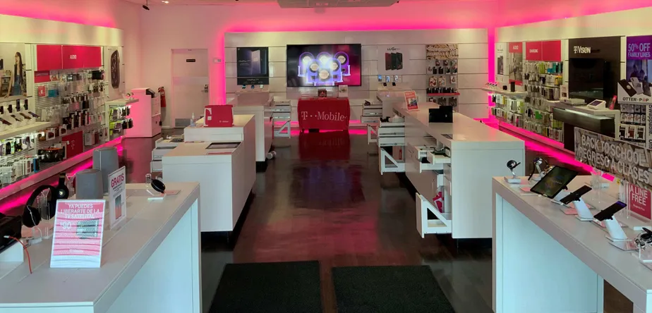Interior photo of T-Mobile Store at Fulton & Cathedral, Hempstead, NY