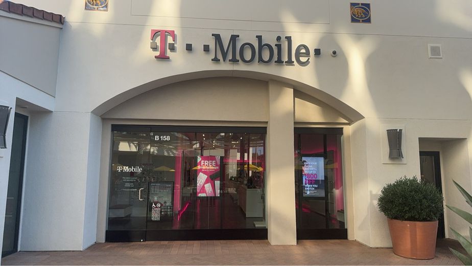 Exterior photo of T-Mobile Store at Campus & Bridge, Irvine, CA