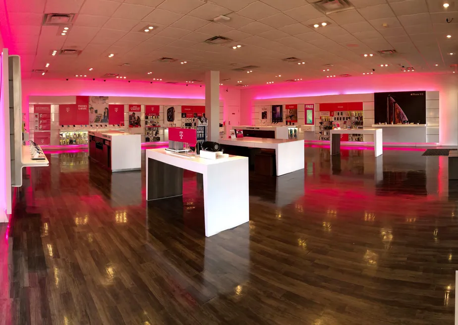Interior photo of T-Mobile Store at Ih-10 & DE Zavala, San Antonio, TX