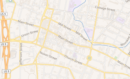 map of 345 Main St # B Poughkeepsie, NY 12601