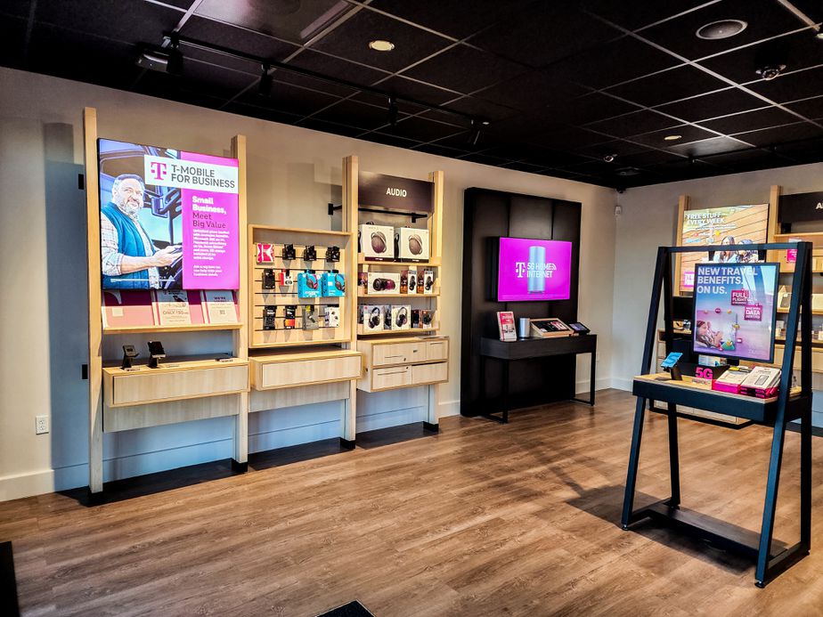 Interior photo of T-Mobile Store at Mountain Green, Upland, CA