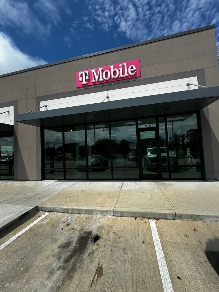  Exterior photo of T-Mobile Store at Palmer Hwy & 34th St N, Texas City, TX 