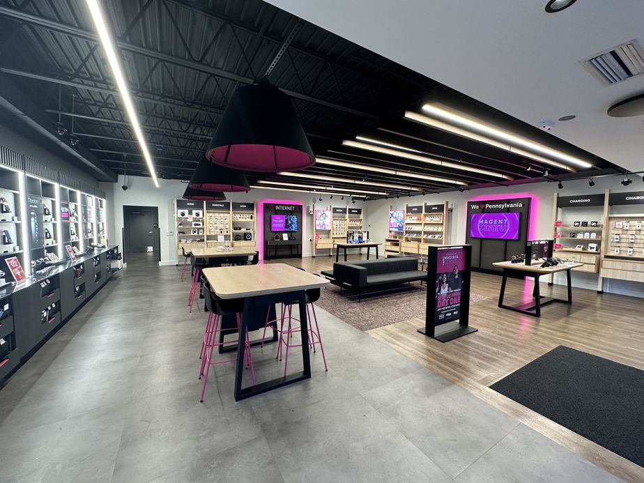 Interior photo of T-Mobile Store at Mcknight Rd & Siebert Rd, Pittsburgh, PA