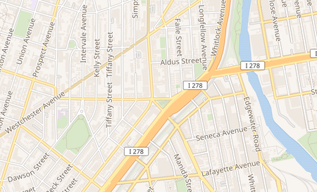 map of 1047 East 163rd Street Bronx, NY 10459