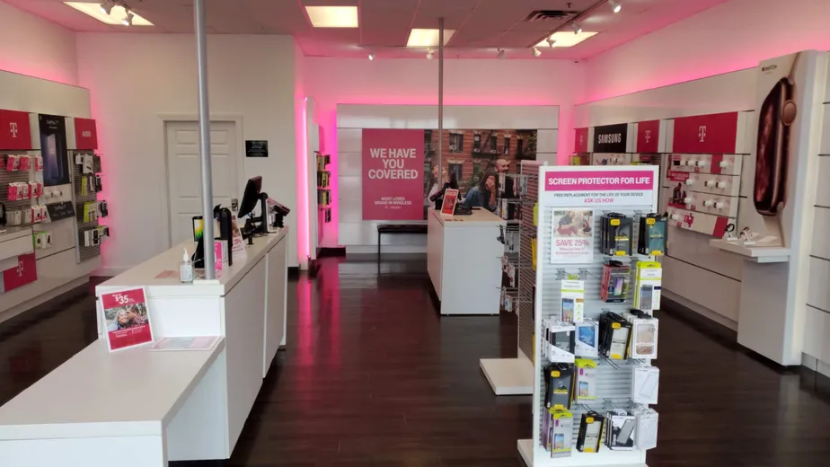 Interior photo of T-Mobile Store at W. Broadway & Everton, Forest Lake, MN