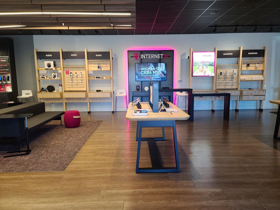 Interior photo of T-Mobile Store at Harden Ranch, Salinas, CA