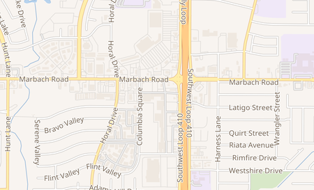 map of 8244 Marbach San Antonio, TX 78227