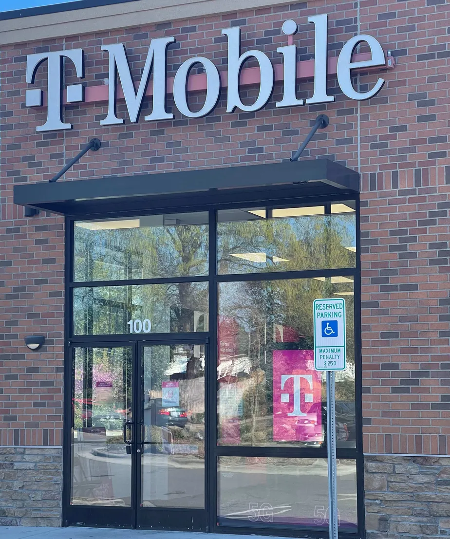 Exterior photo of T-Mobile store at Guess Rd & Albany St, Durham, NC