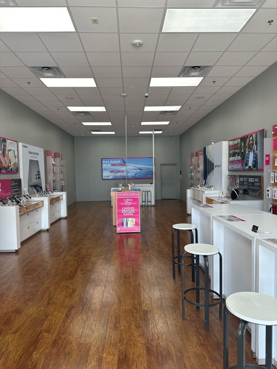 Interior photo of T-Mobile Store at Fm 1488 Rd & Conroe Huffsmith Rd, Magnolia, TX