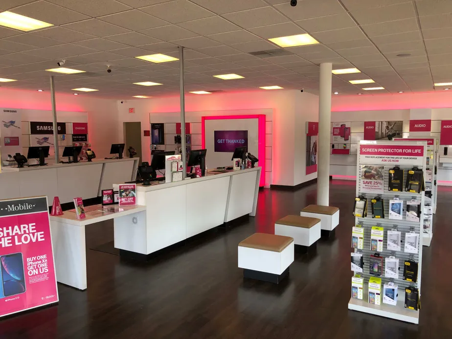 Interior photo of T-Mobile Store at Troup Highway & Loop 323, Tyler, TX