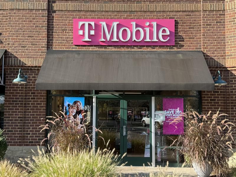 Exterior photo of T-Mobile Store at Amity St & E 5th Ave, Homestead, PA