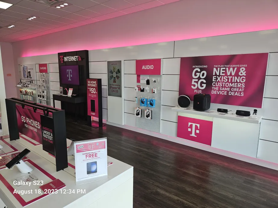 Interior photo of T-Mobile Store at Marketview Commons on Jefferson Rd, Rochester, NY